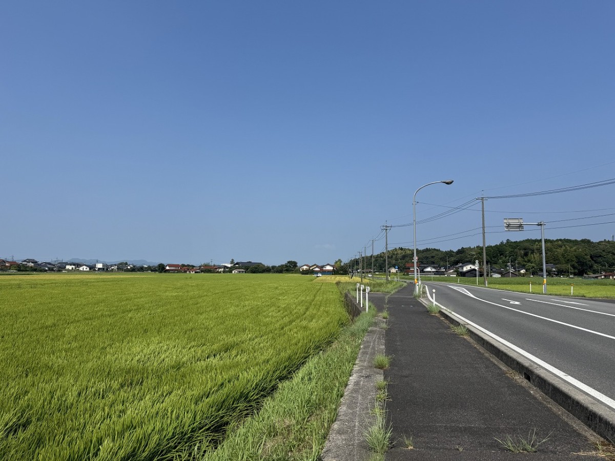 出雲市から松江市までの裏道ルートのイメージ