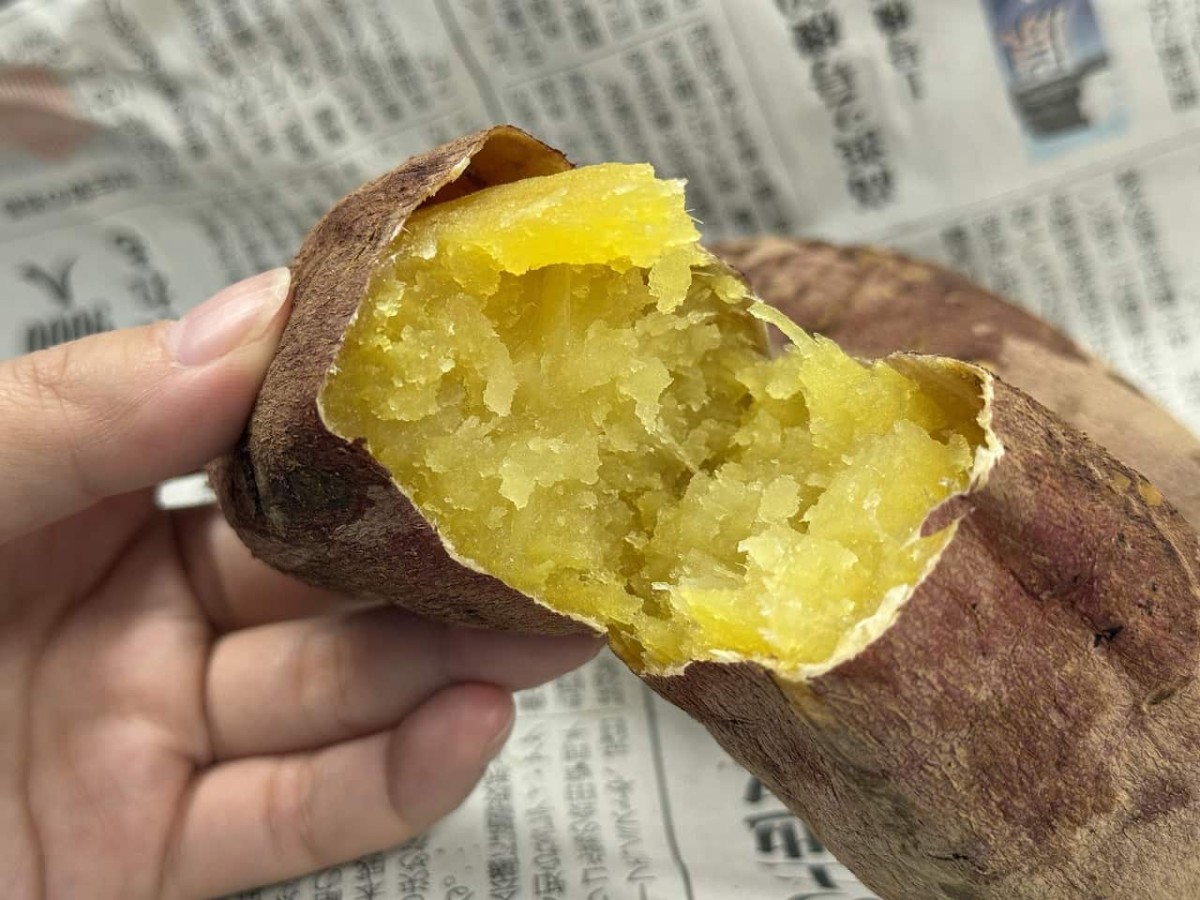 出雲市『どんとこい市場』の焼きいも