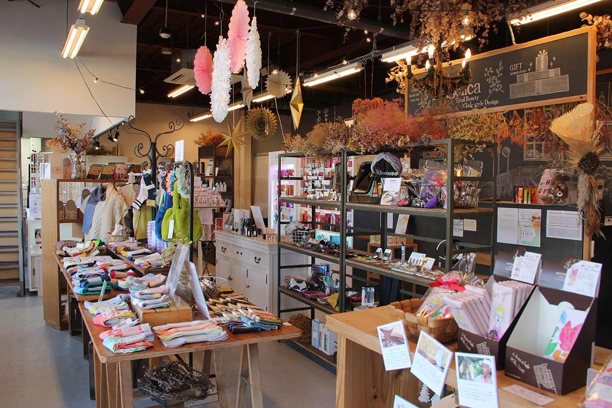 島根県松江市にある『Angelica』の店内