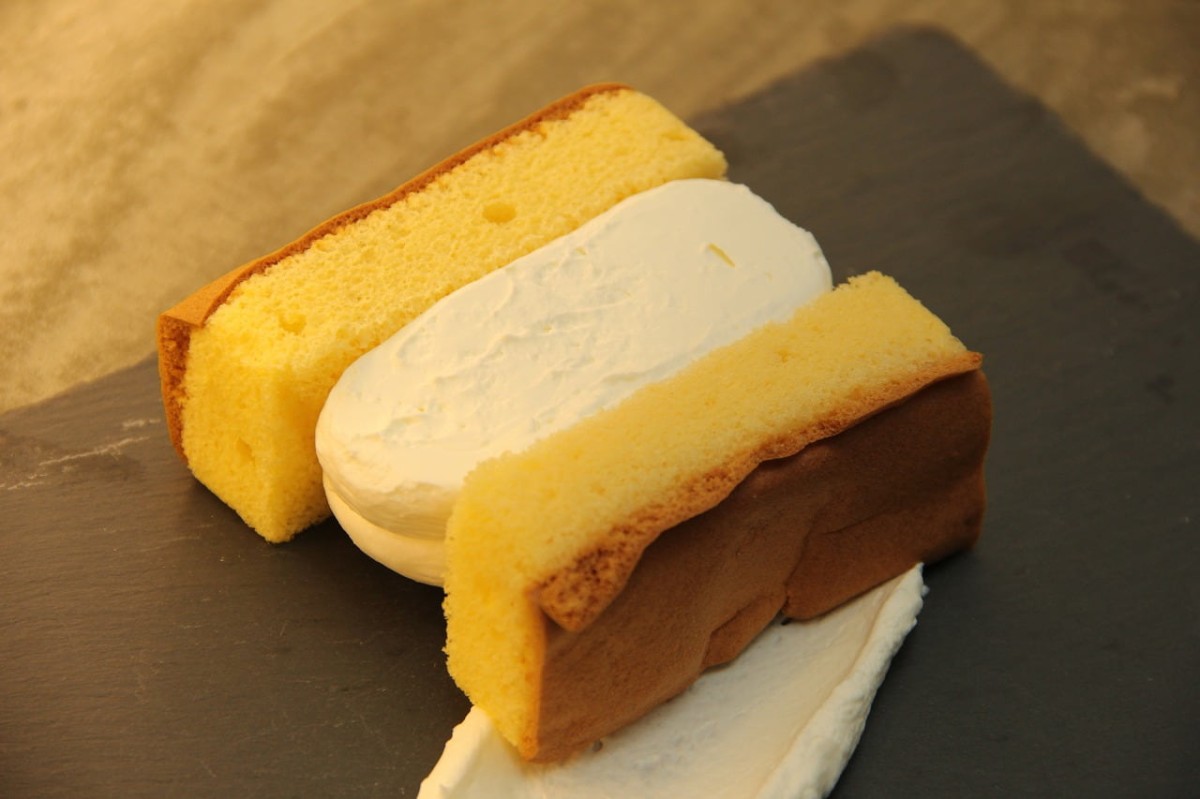 松江市の『HAPPY SWEETS FACTRY』の生クリームサンド