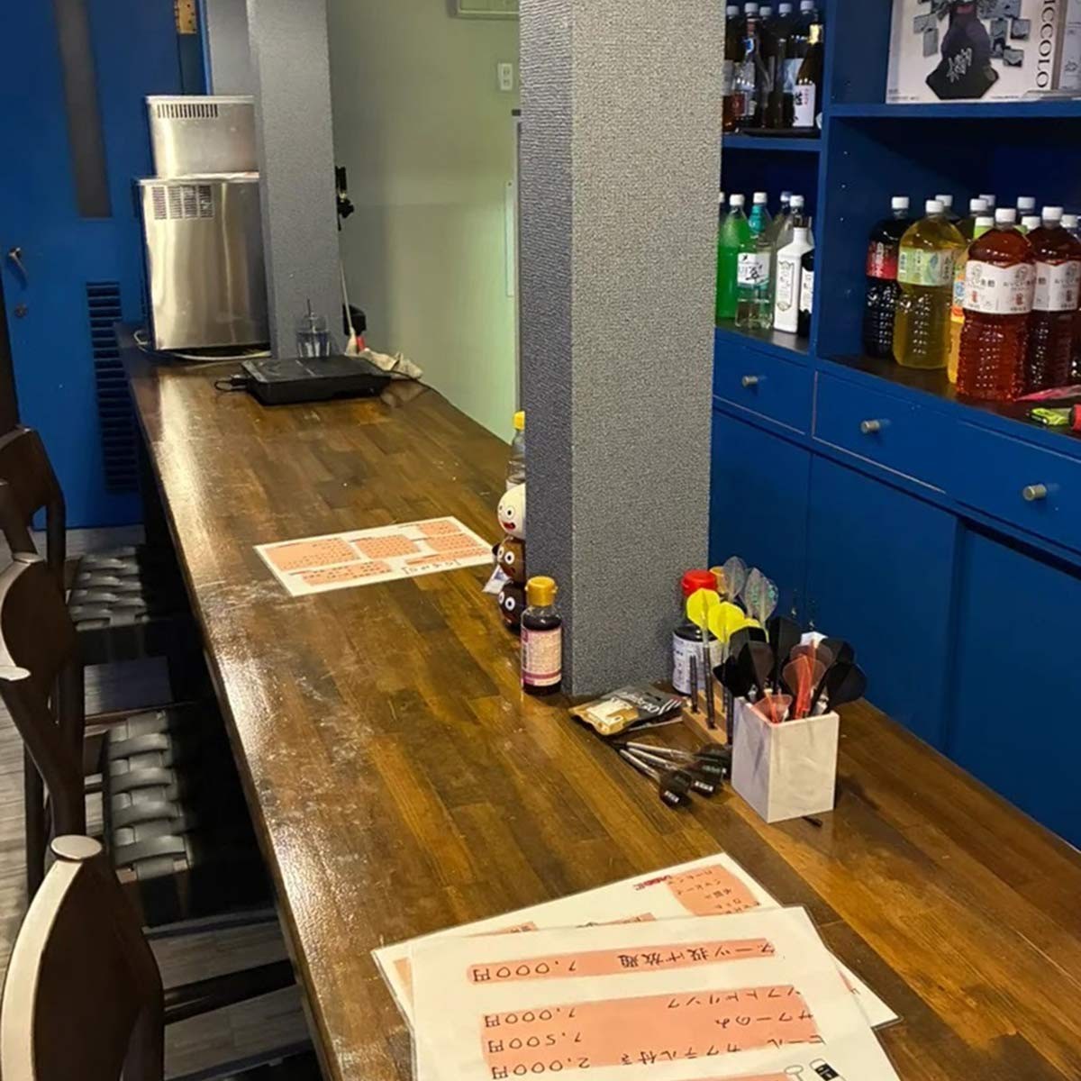 島根県出雲市にある『居酒屋TOORI』の内観