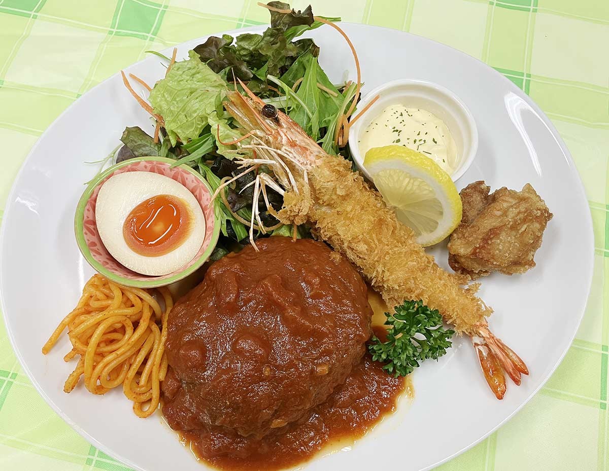 島根県出雲市にある『マリンタラソ出雲』のランチ