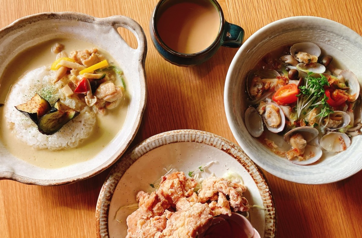 鳥取県鳥取市にオープンした『アジアンカフェ∞キッチン Roots Link』の料理