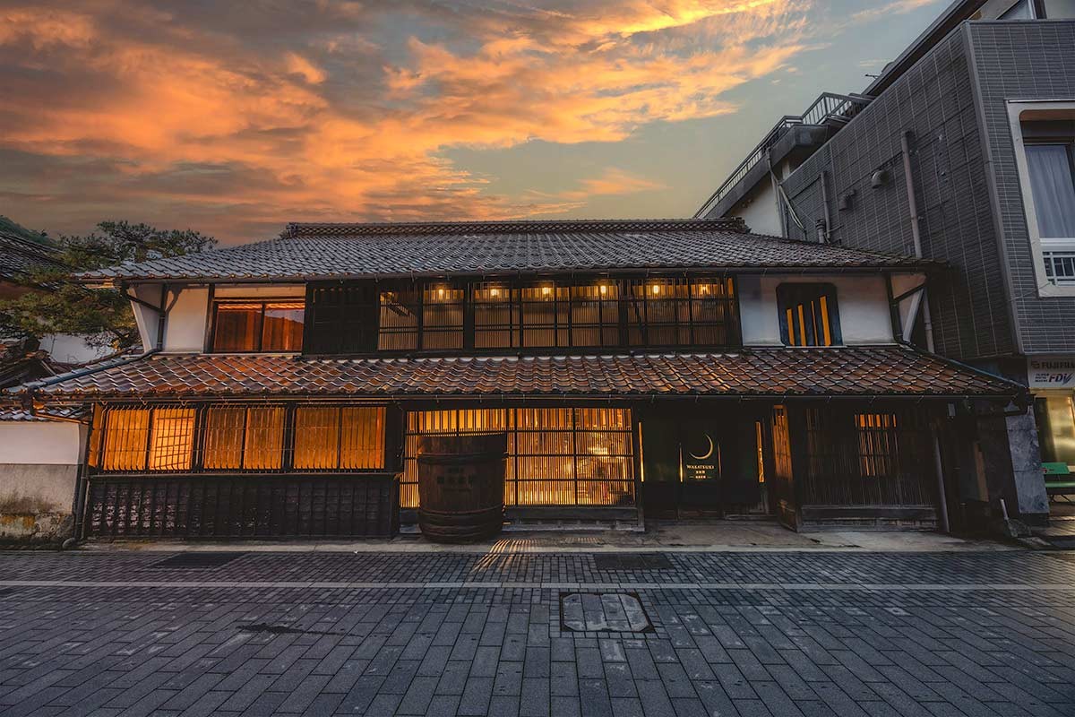 島根県津和野町のリニューアルオープンするオーベルジュ『若槻 津和野』の外観