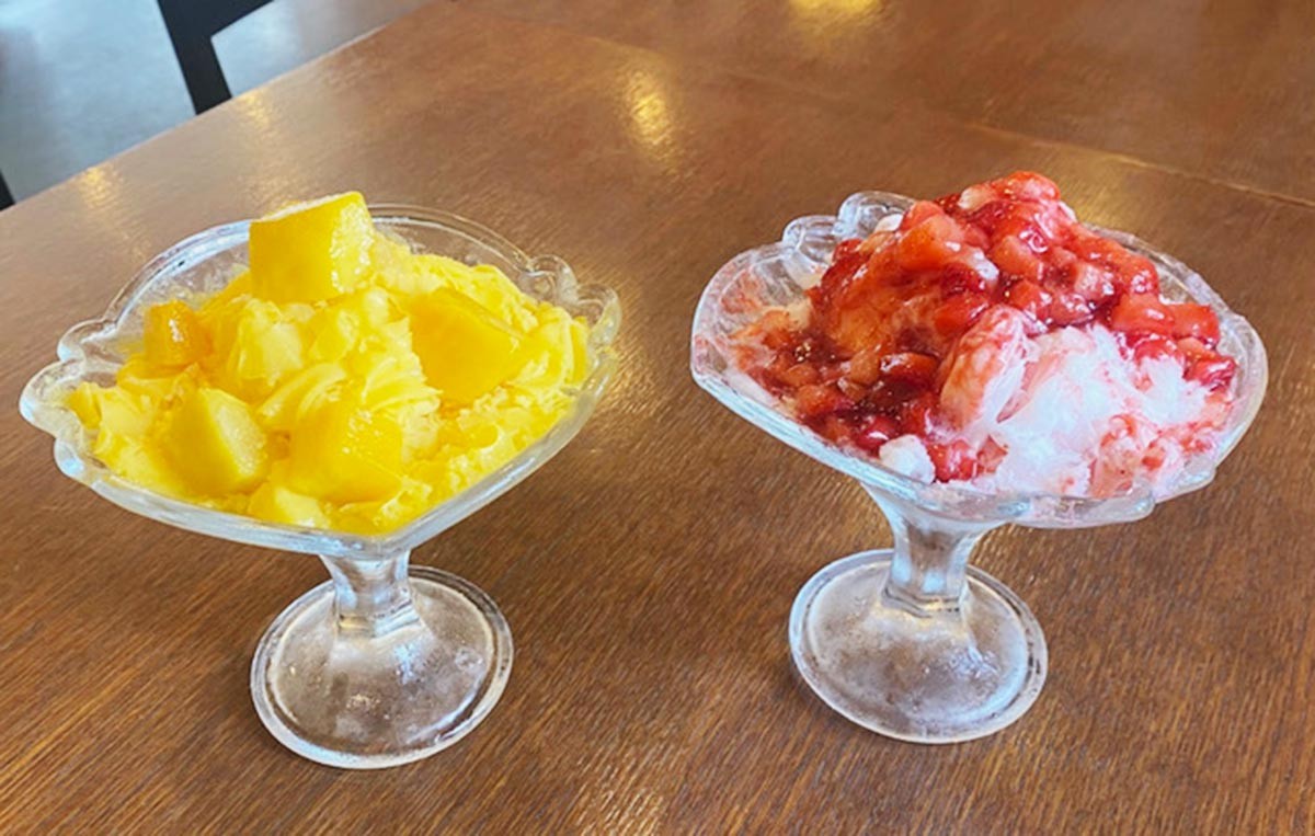 島根県松江市のカフェ『カフェブラン田和山店』のおすすめかき氷