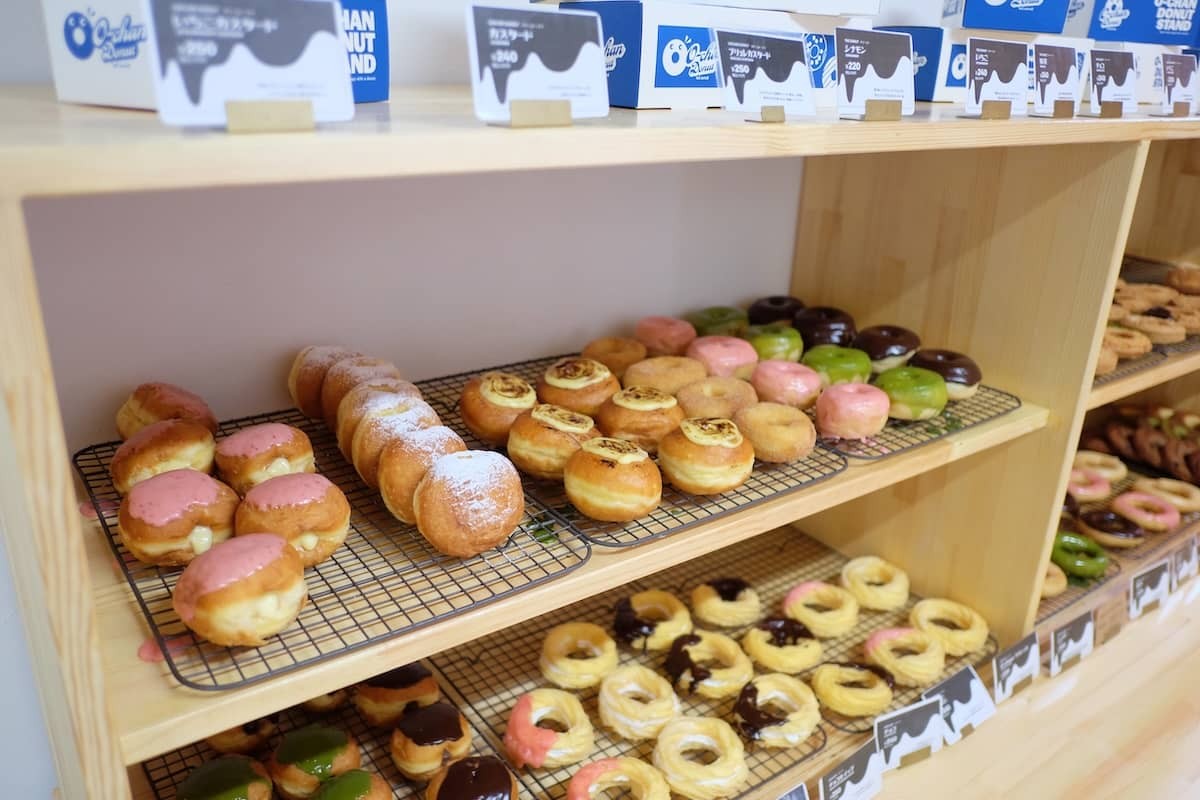 鳥取県米子市にオープンした『O-chan donut stand 米子店』のドーナツ
