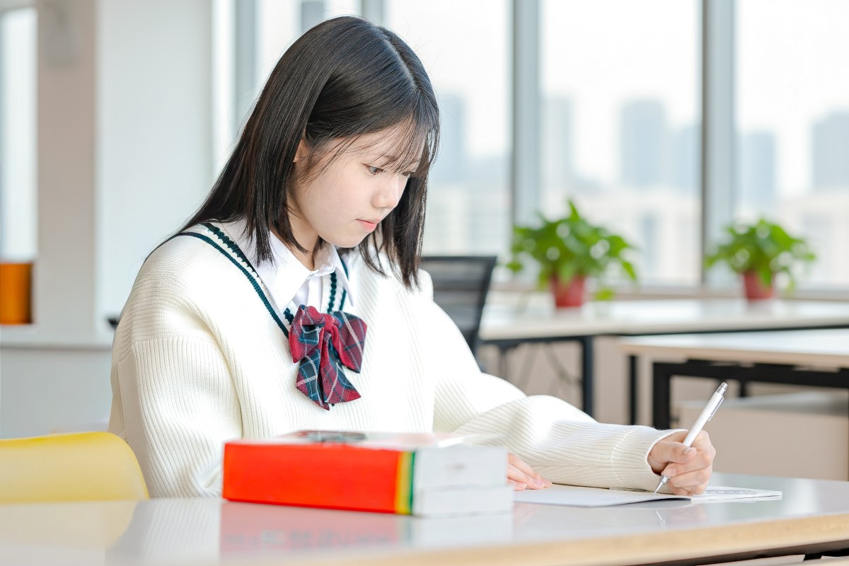 勉強中の学生