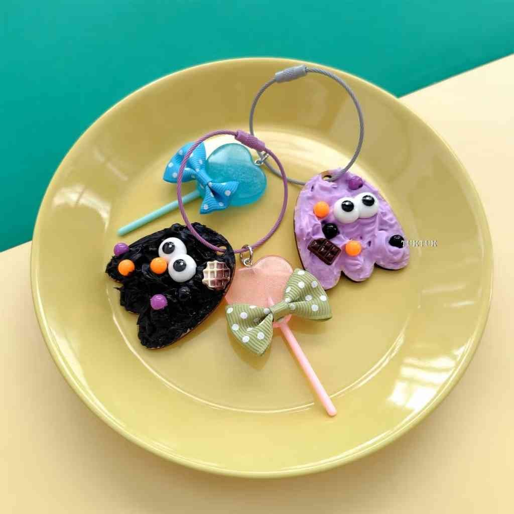 島根県松江市のイベント「【要予約】リッキー工作教室　「お菓子なモンスターキーホルダー」」のイメージ