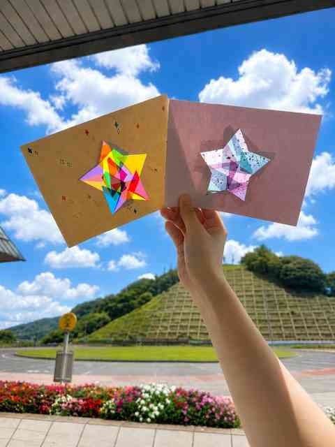 島根県松江市のイベント「色紙でつくるステンドグラス♪」のイメージ