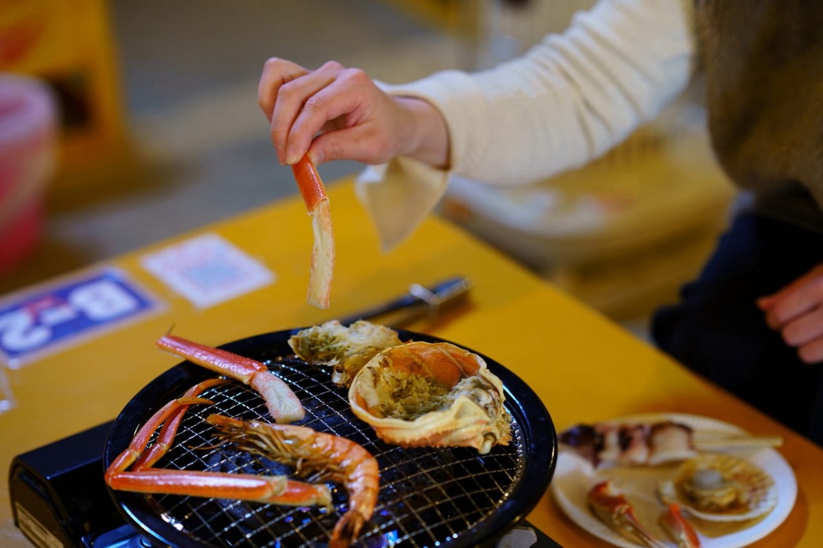 島根県松江市で冬季限定オープンのカニ料理店『かにいち』