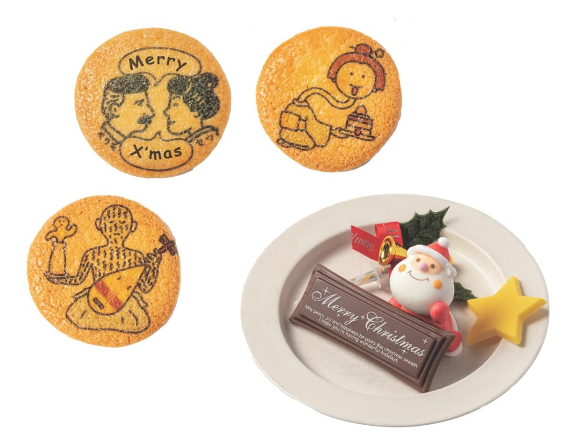 島根県松江市にある『クロード洋菓子店』で販売している2025年のクリスマスケーキ_八雲とセツ_怪談