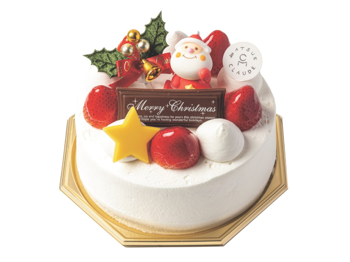島根県松江市にある『クロード洋菓子店』で販売している2025年のクリスマスケーキ