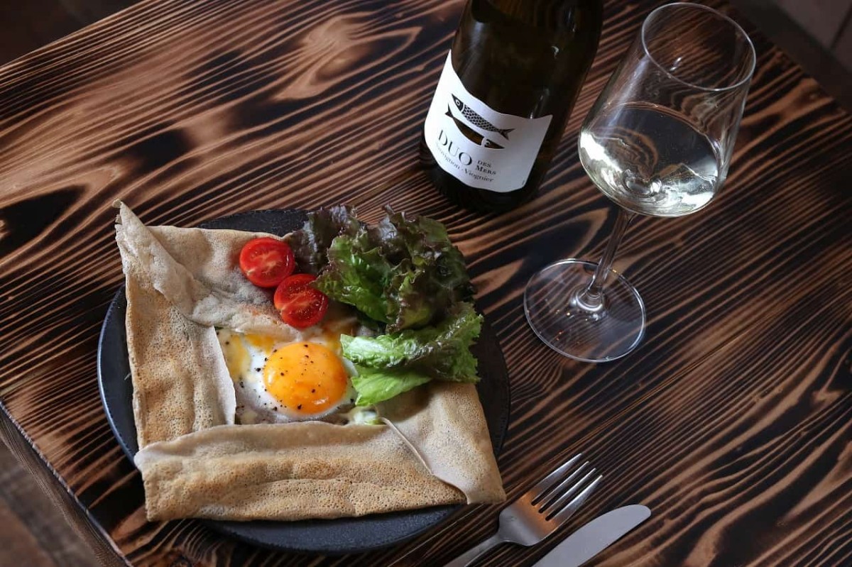 鳥取県米子市にある『cafe You.』で提供しているガレット