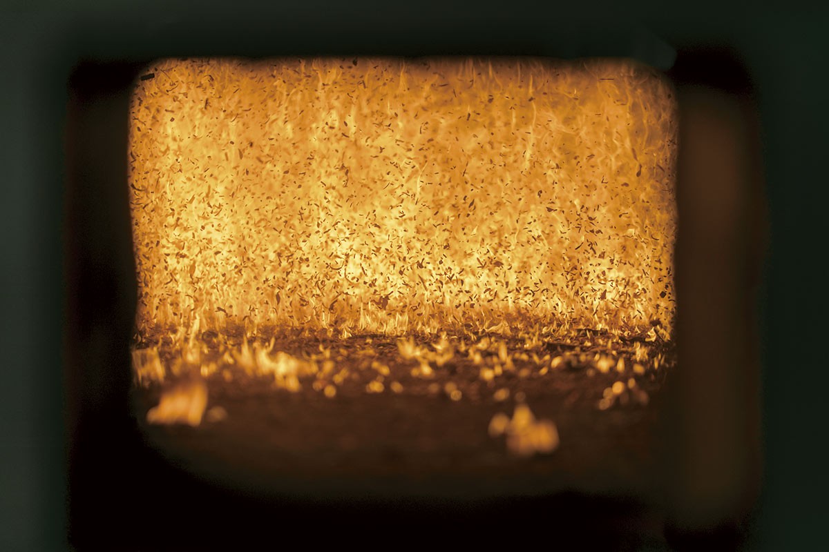 境港市「日新バイオマス発電株式会社」の業務風景