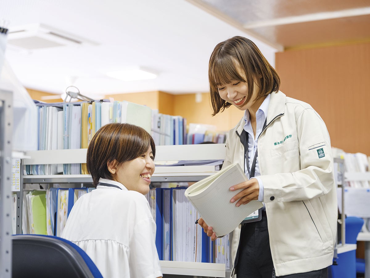 米子市「株式会社あおい総合設計」の仕事風景