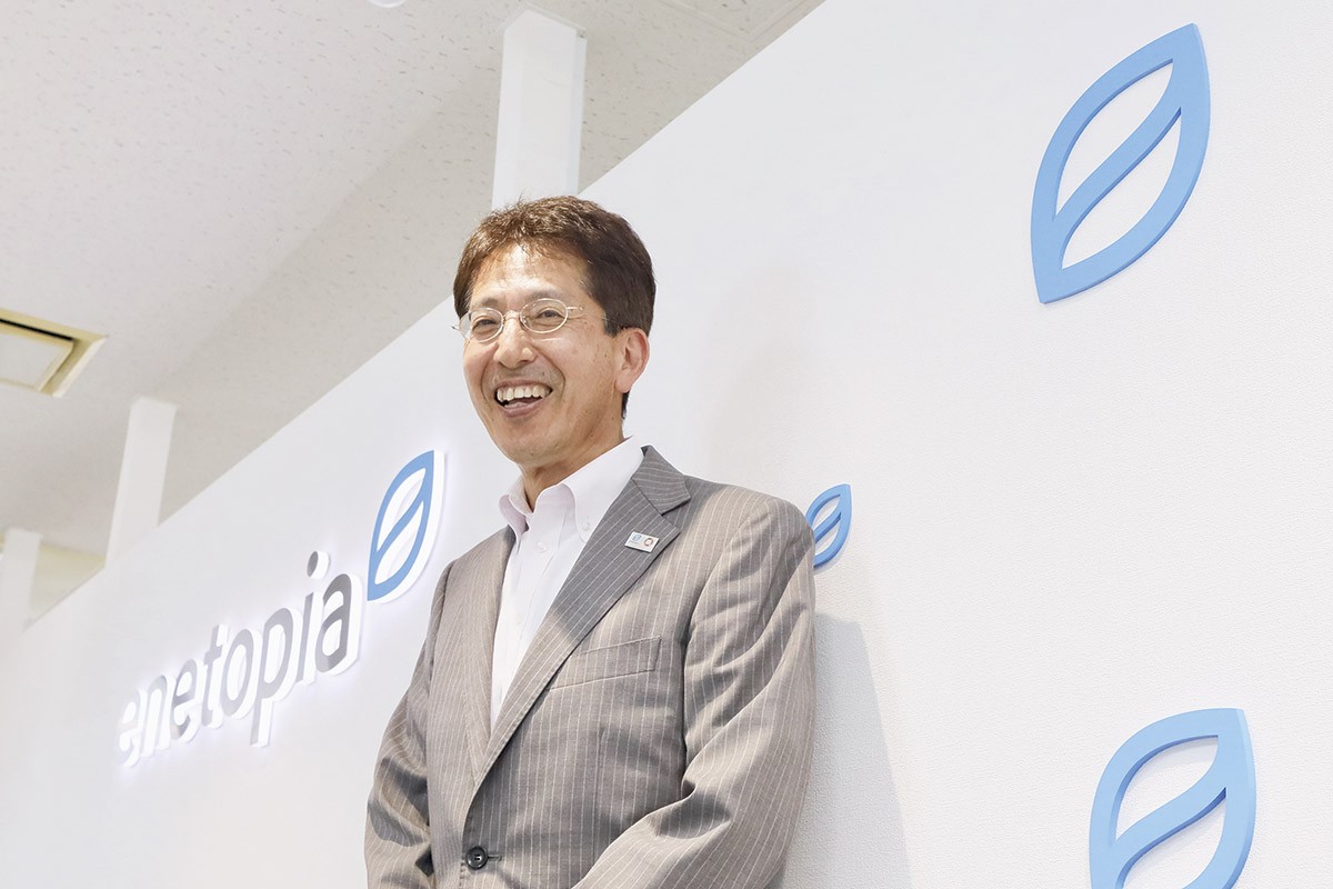 鳥取市「鳥取ガス 株式会社・鳥取ガス産業 株式会社」の髙田永取締役・リビング本部本部長