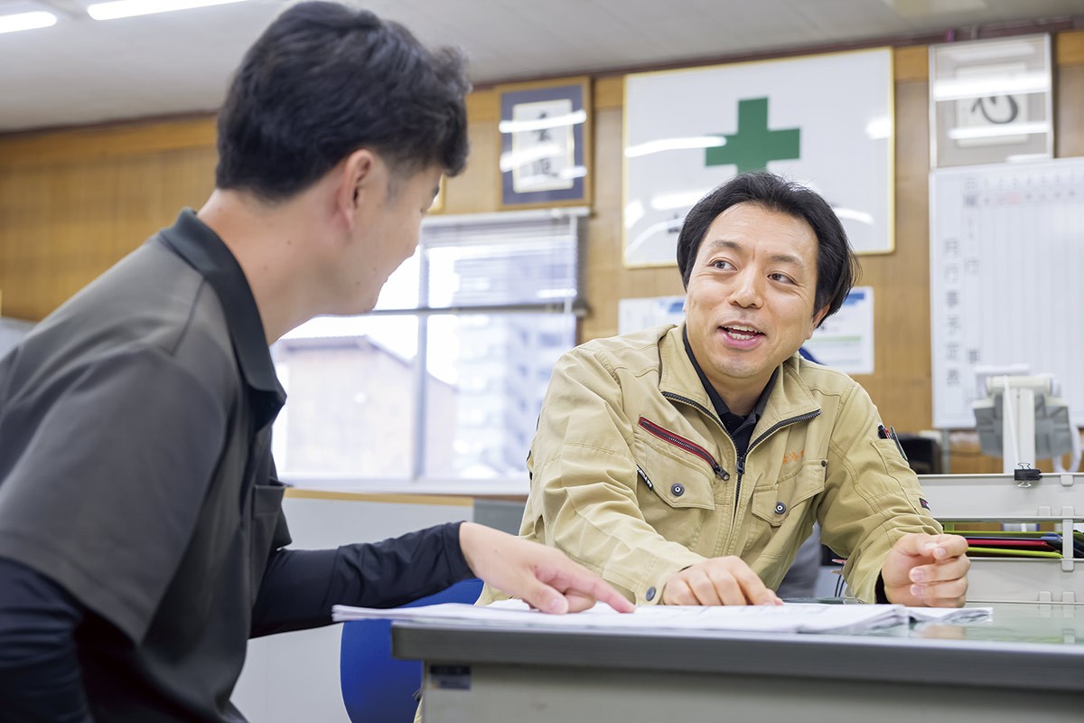 出雲市「山陰冷暖株式会社」のスタッフ