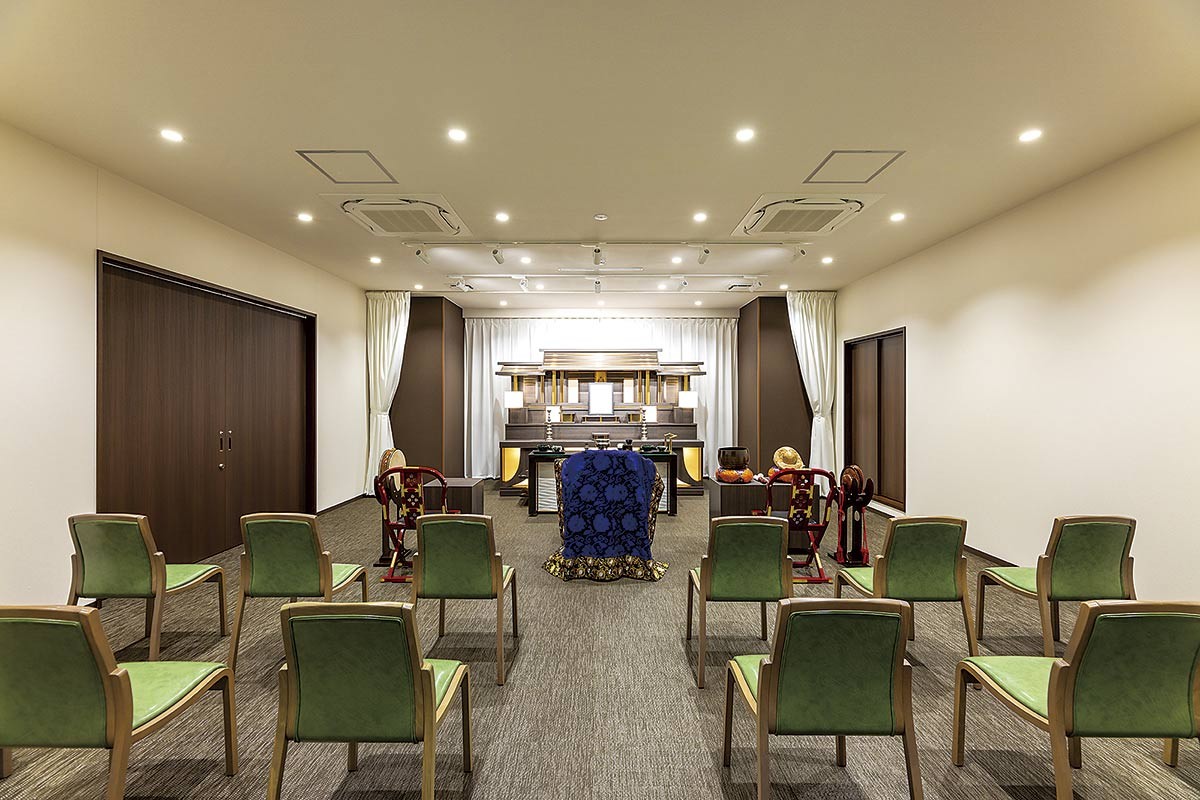 米子市「株式会社葬仙」の東朝日町ホール