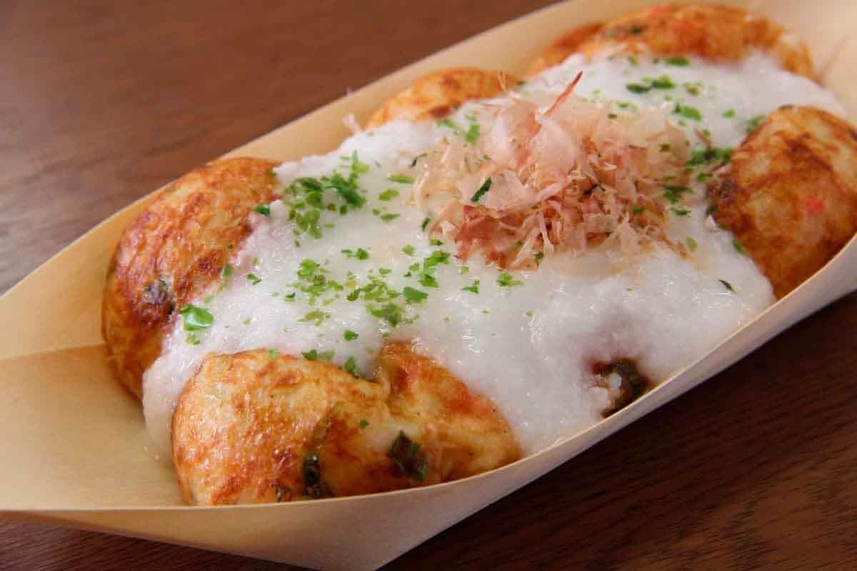 鳥取県米子市『たこ焼の店天神』のたこ焼き