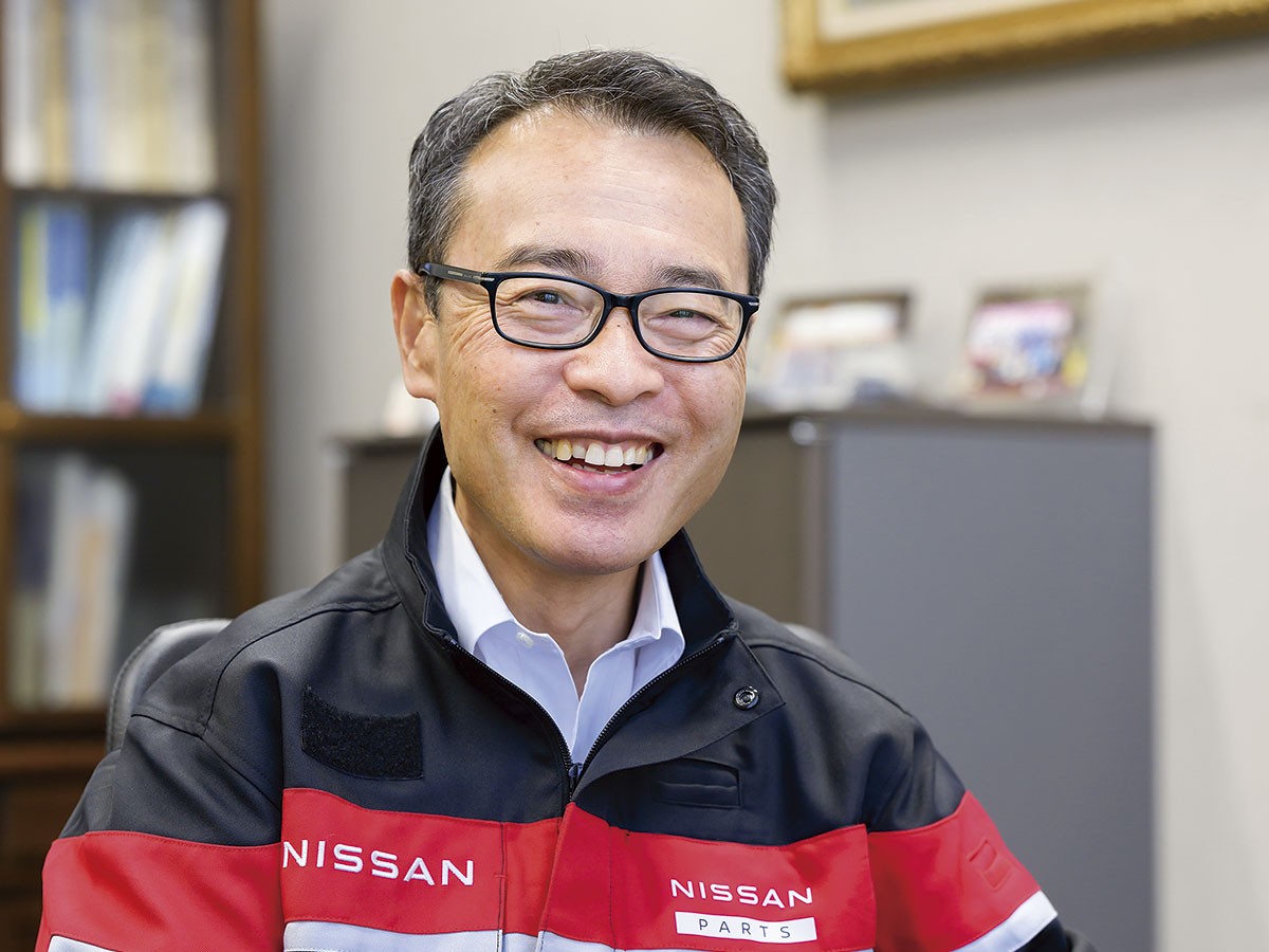 松江市「日産部品山陰販売株式会社」の小坂厚夫社長