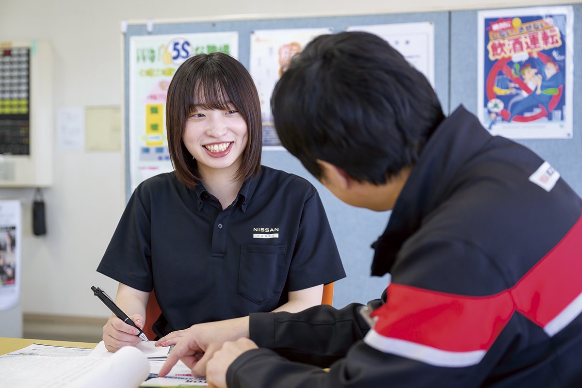 松江市「日産部品山陰販売株式会社」のスタッフ