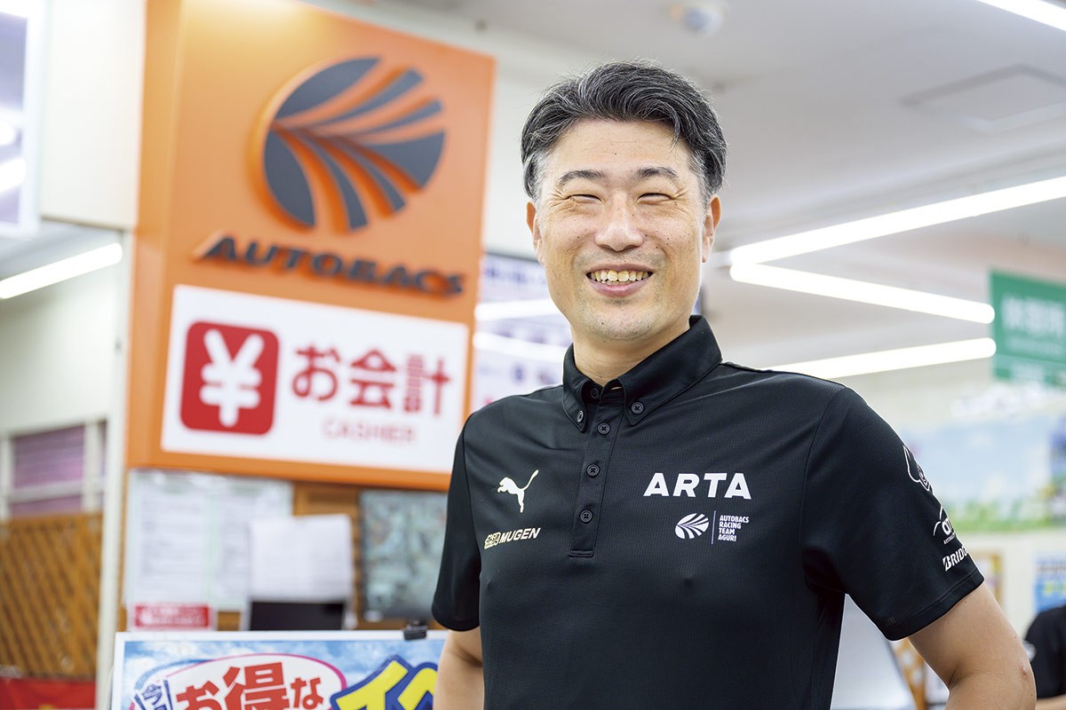 米子市「オートバックス」の取締役川嶋盛嗣さん