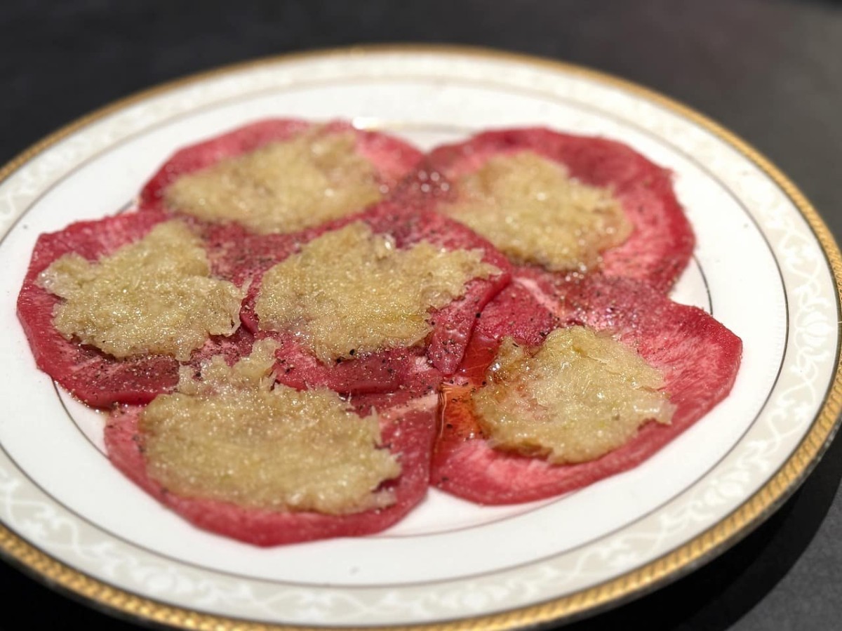 鳥取県米子市にある焼肉店『肉屋正々堂』で提供しているタン
