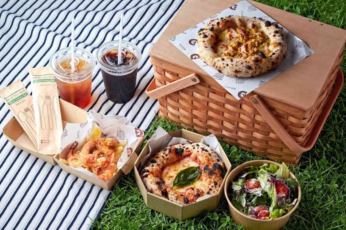島根県出雲市にある『Caffe&PizzaLOCALE』で販売しているバスケットプラン