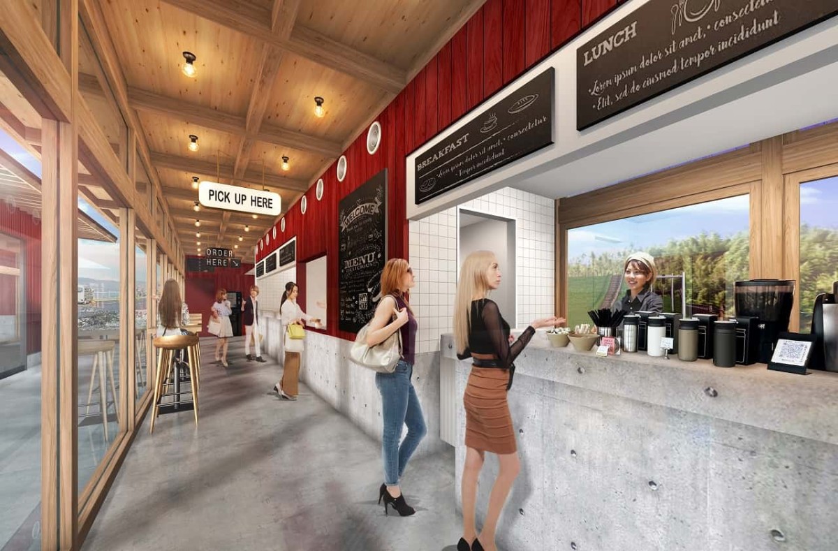 島根県出雲市にある『Caffe&PizzaLOCALE』の旧棟