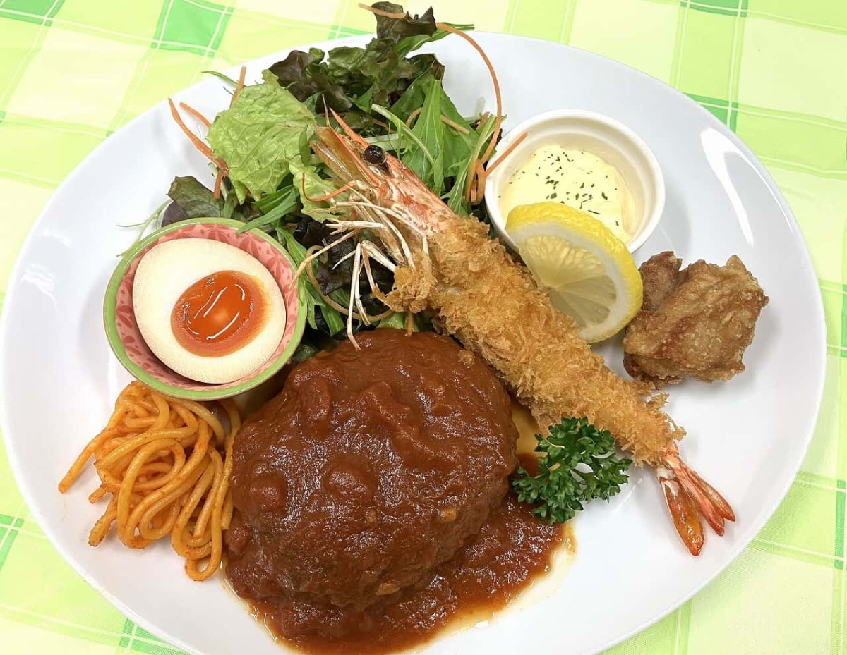島根県出雲市にある『マリンタラソ出雲』で販売しているプレートセット