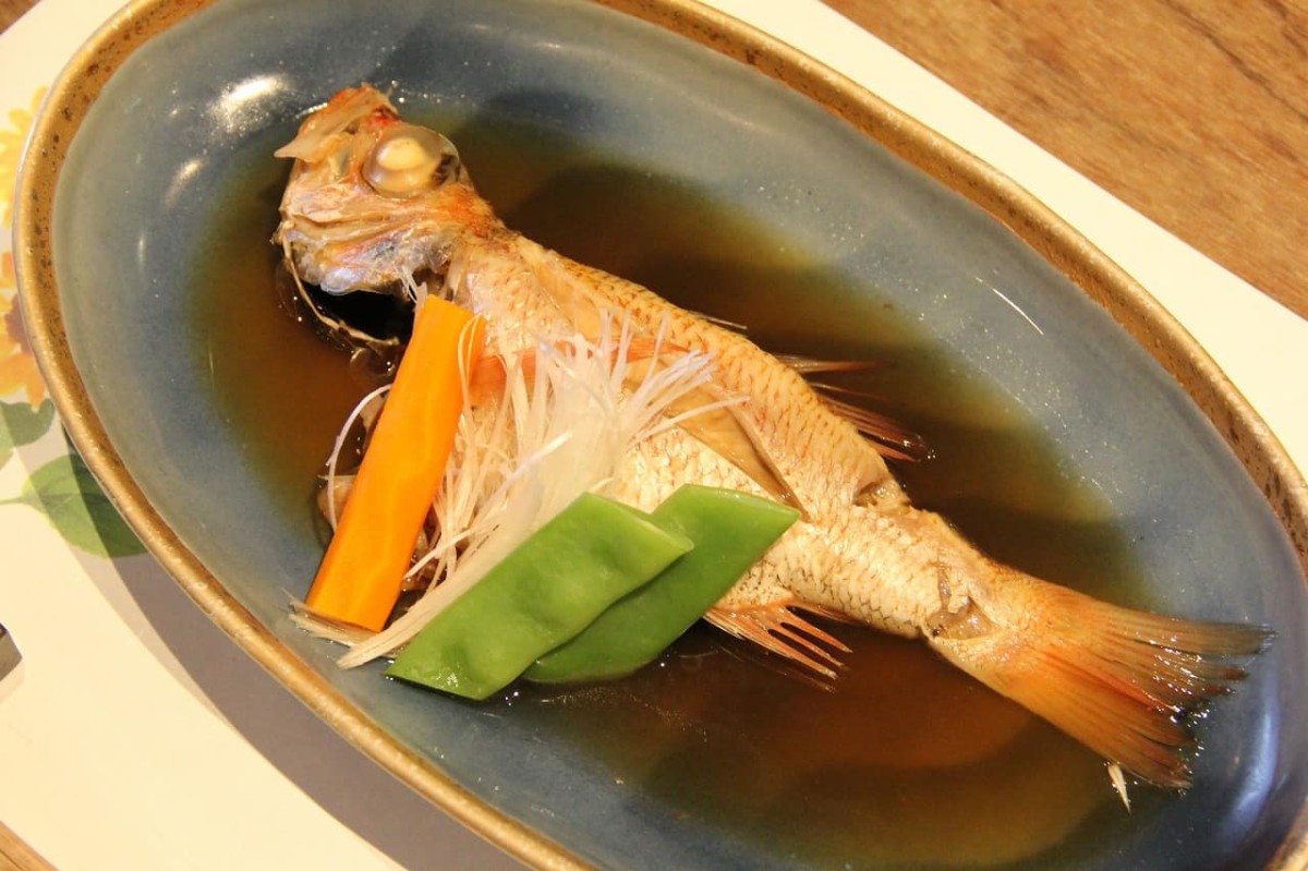 島根県松江市にある『長助 まつえ』のランチに付くのどぐろの煮付け
