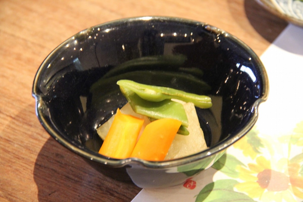 島根県松江市にある『長助 まつえ』のランチに付く煮物
