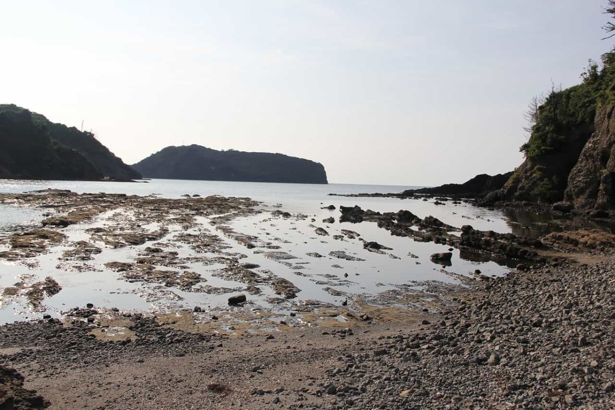 島根県松江市にある桂島の磯