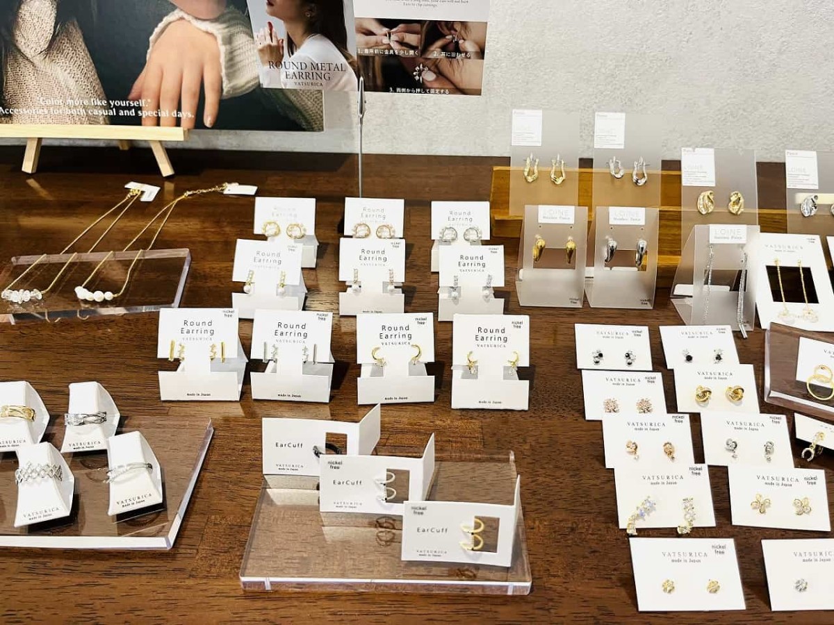 島根県松江市にあるセレクトショップ『RiENqt（リアンク）』で販売しているアクセサリー