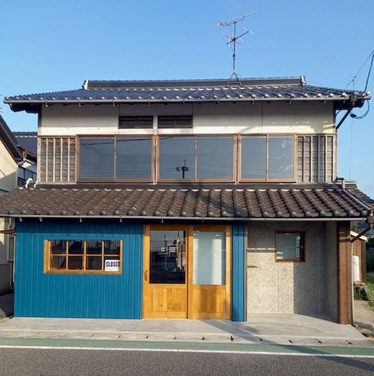 鳥取県西伯郡にある『CAFE2020（つれづれ）』の外観