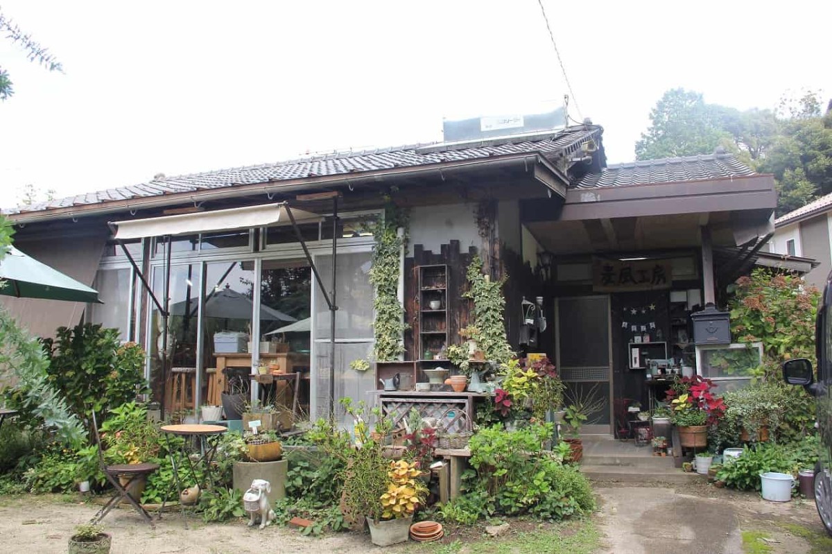 島根県松江市にある『麦風工房』の外観