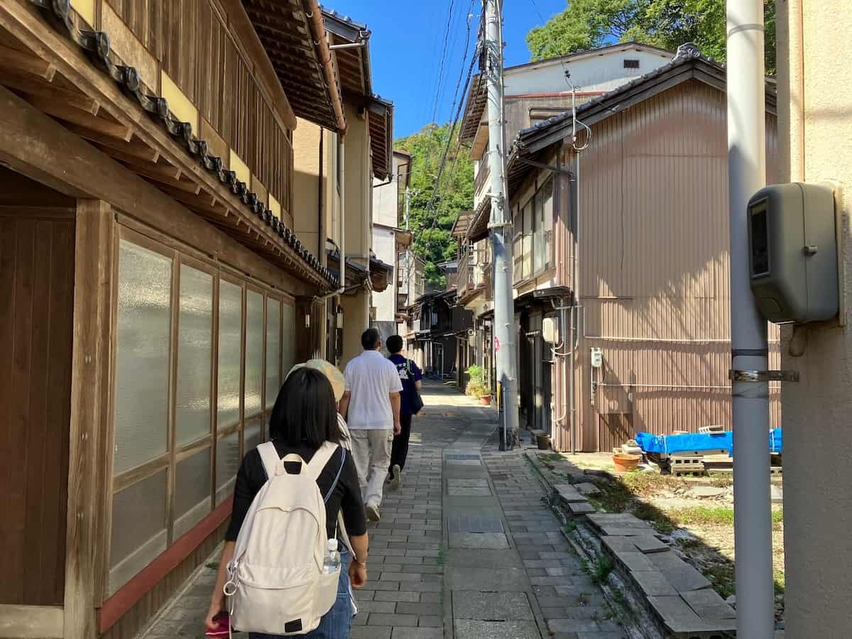 島根県松江市美保関の街並み