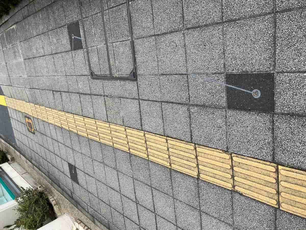 鳥取県米子市の歩道にある星座