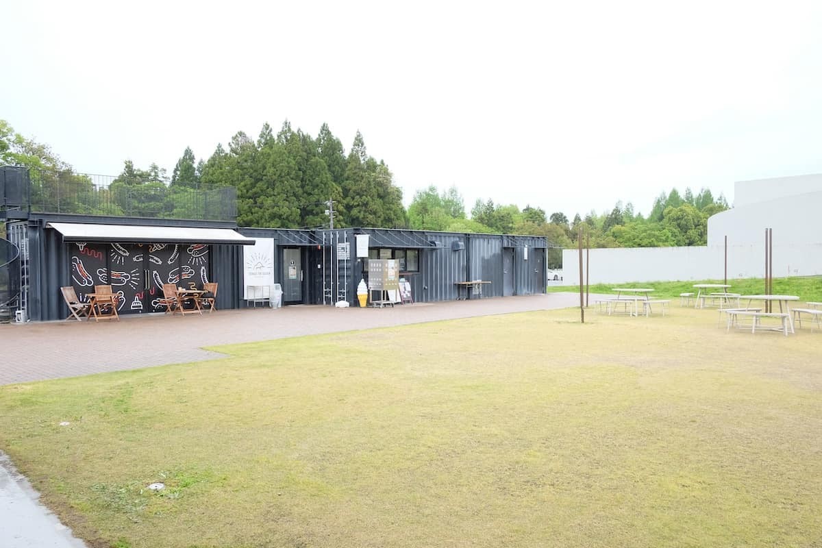 鳥取県伯耆町にあるグルメスポット『テラスザダイセン』の外観