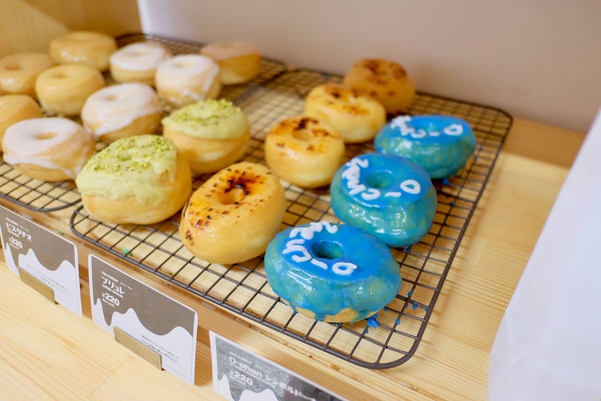 鳥取県米子市にあるドーナツ店『O-chan donut stand 米子店』のドーナツ