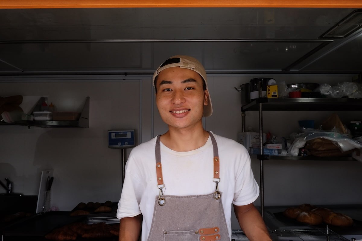 鳥取県米子市にあるパン店『Boulangerie jam &』の店主さん
