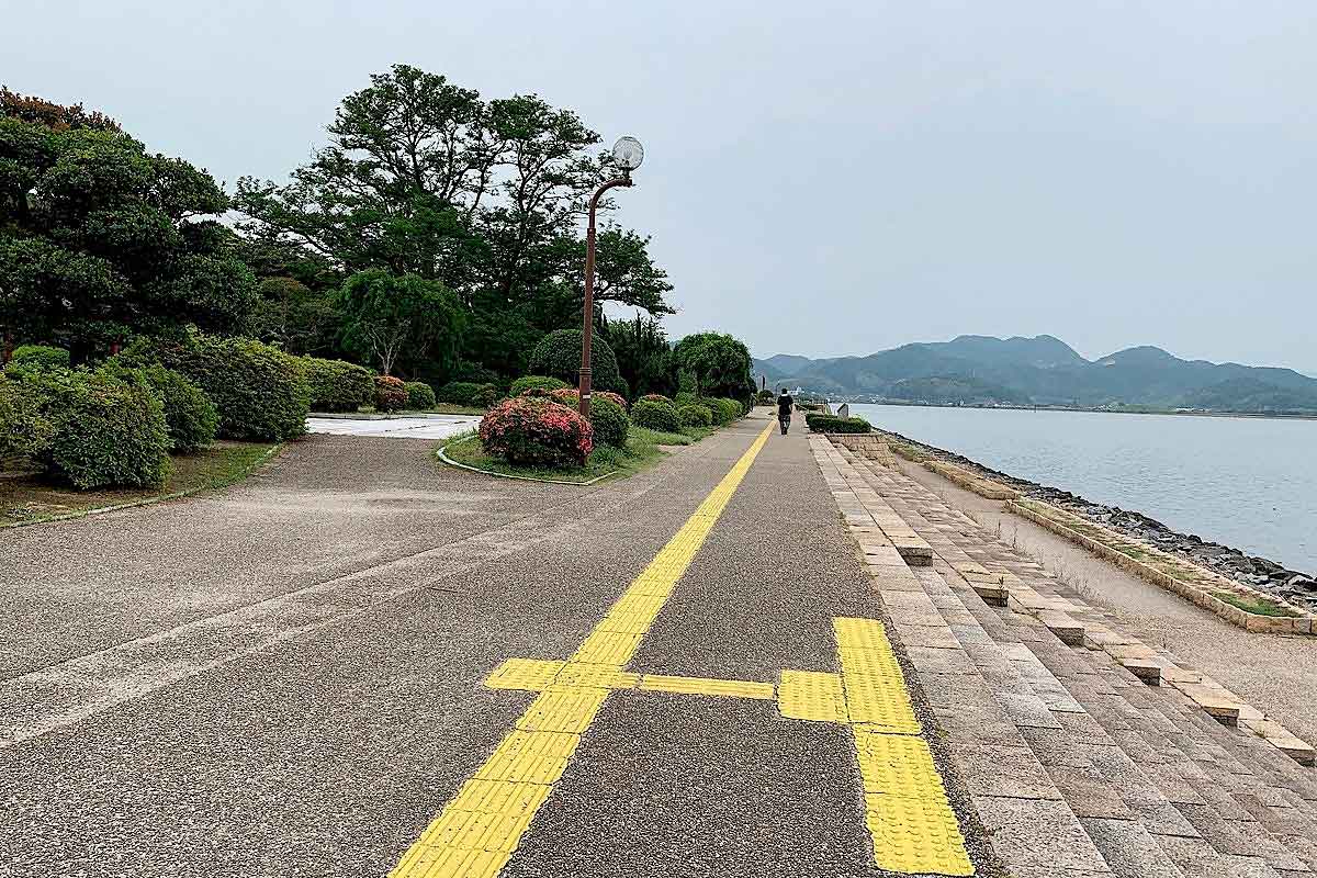 鳥取県米子市の『湊山公園湊山公園』の様子