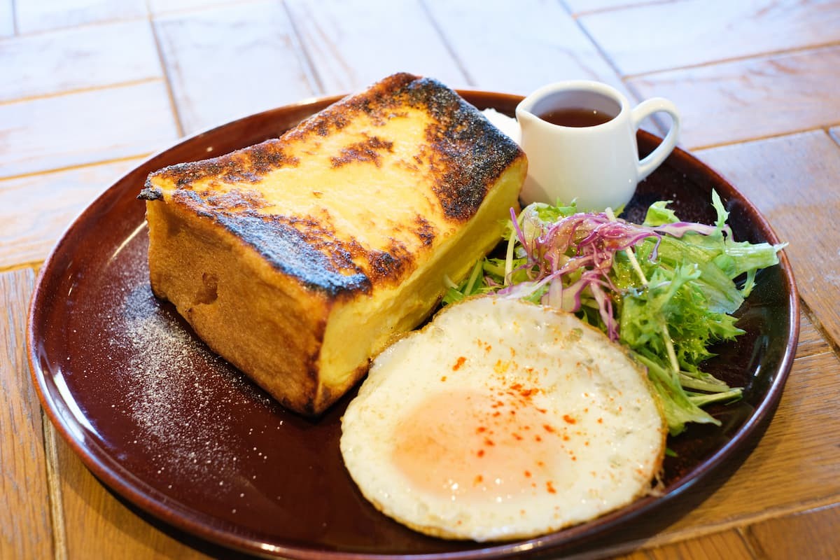 島根県松江市のカフェ『CL2coffee』のフレンチトースト