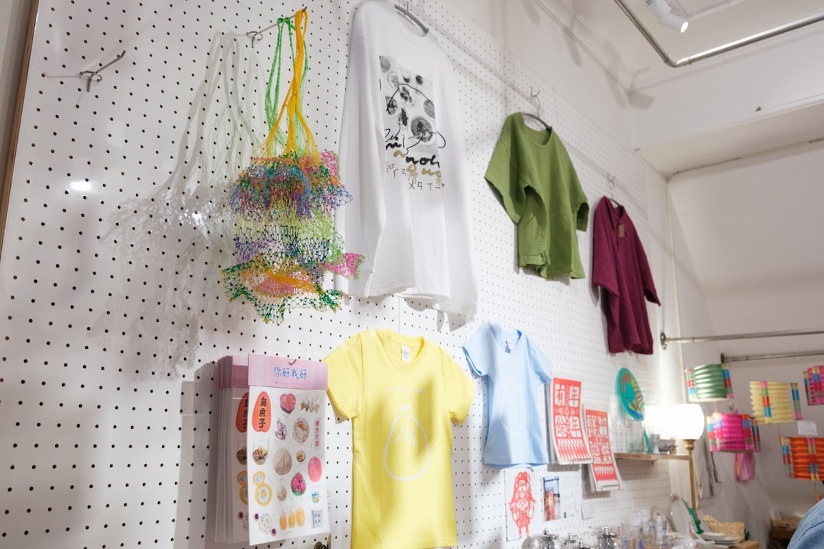 台湾の問屋街「迪化街」のにある雑貨店『你好我好』の内観