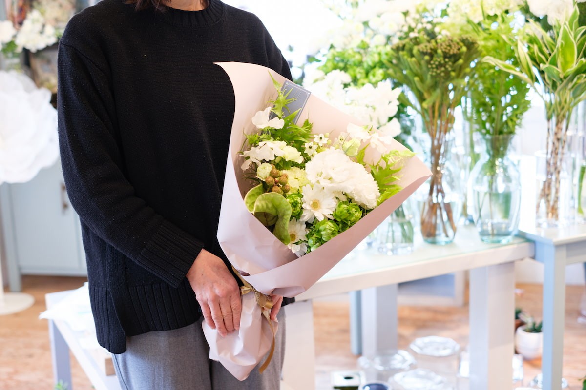 島根県松江市のフラワーショップ『ルシェノン』のブーケ