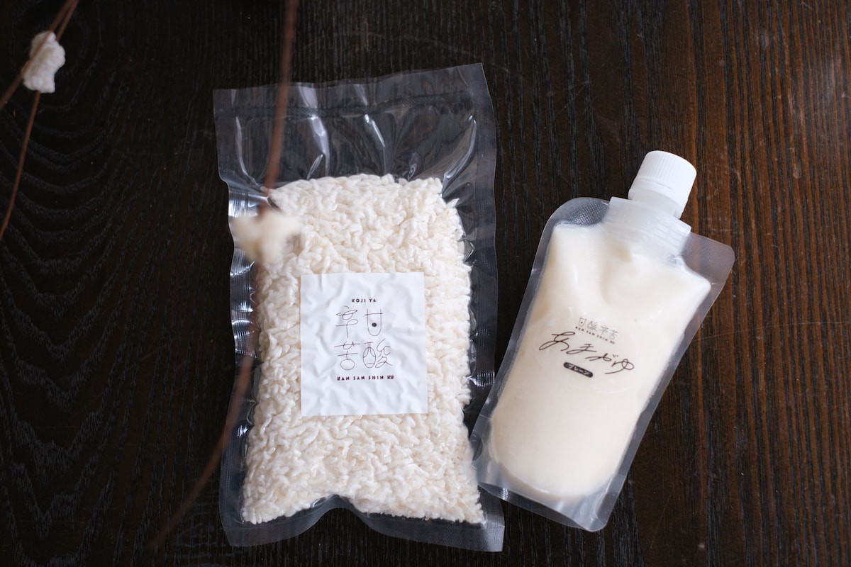 島根県松江市の麹屋『甘酸辛苦』の麹商品