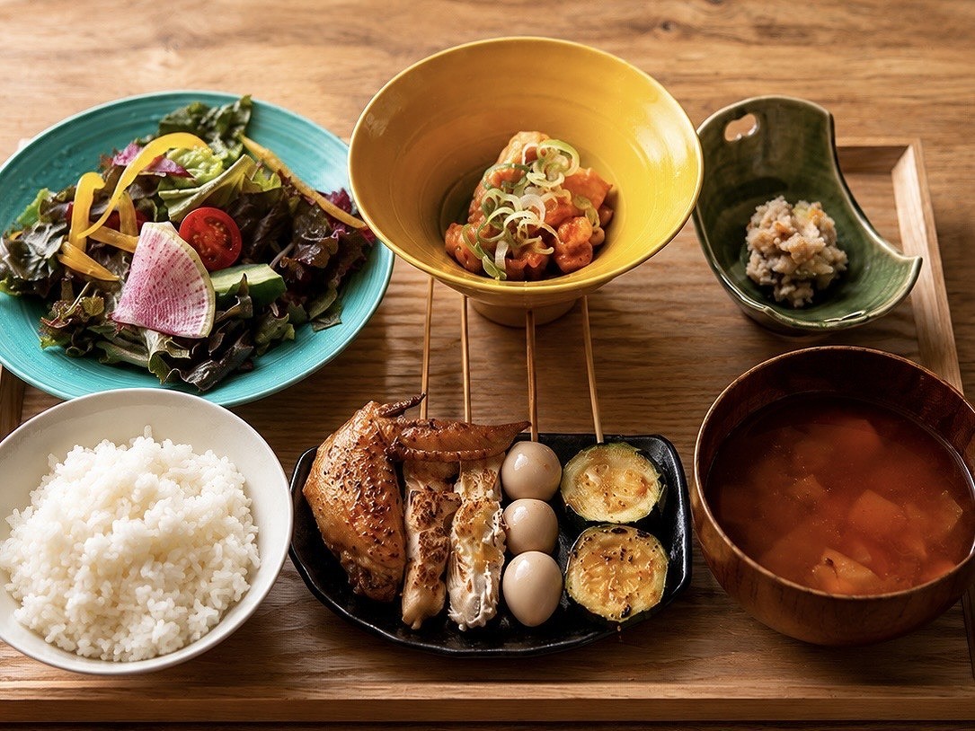 米子市『アトリエグリーンシャトーおだか』内の「農村ダイニング」のランチ