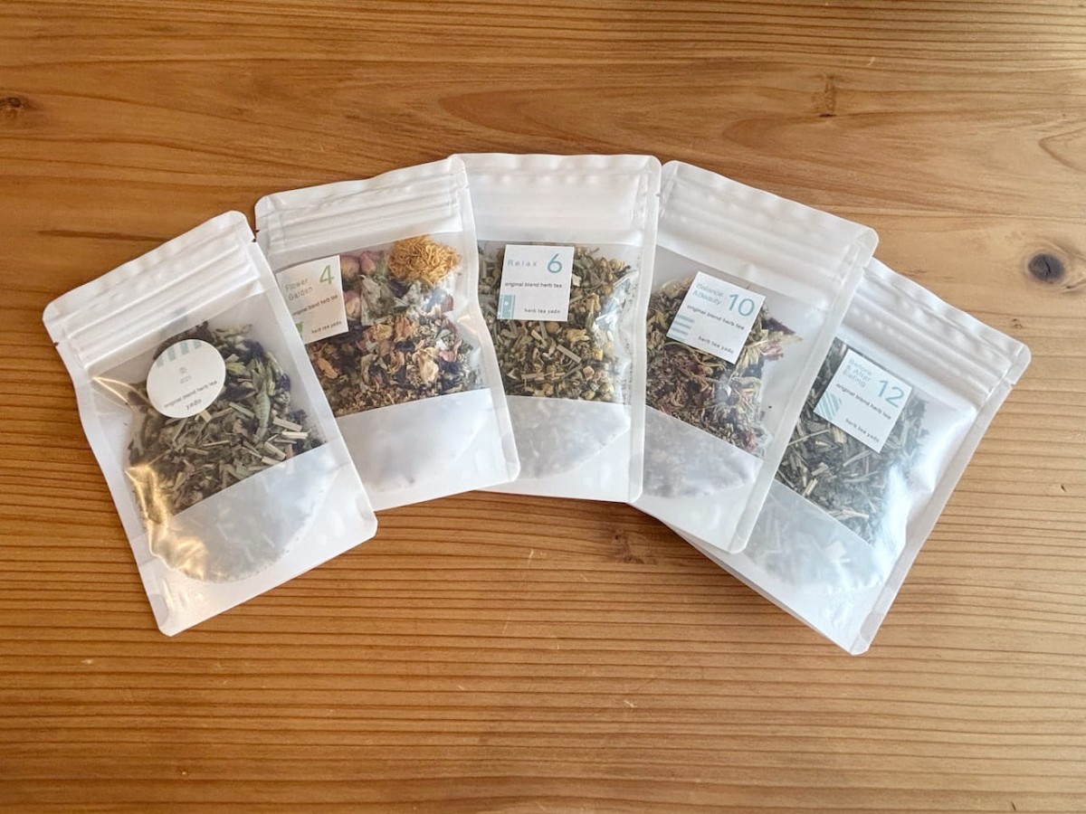 出雲市の『herb tea yado Izumo』のハーブティー