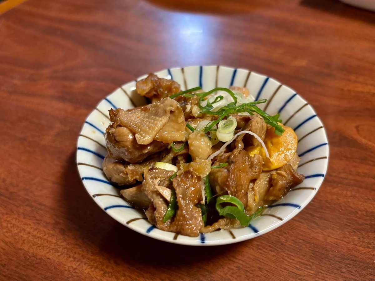 島根県雲南市にある『大衆酒場かもと』の「モツ」。