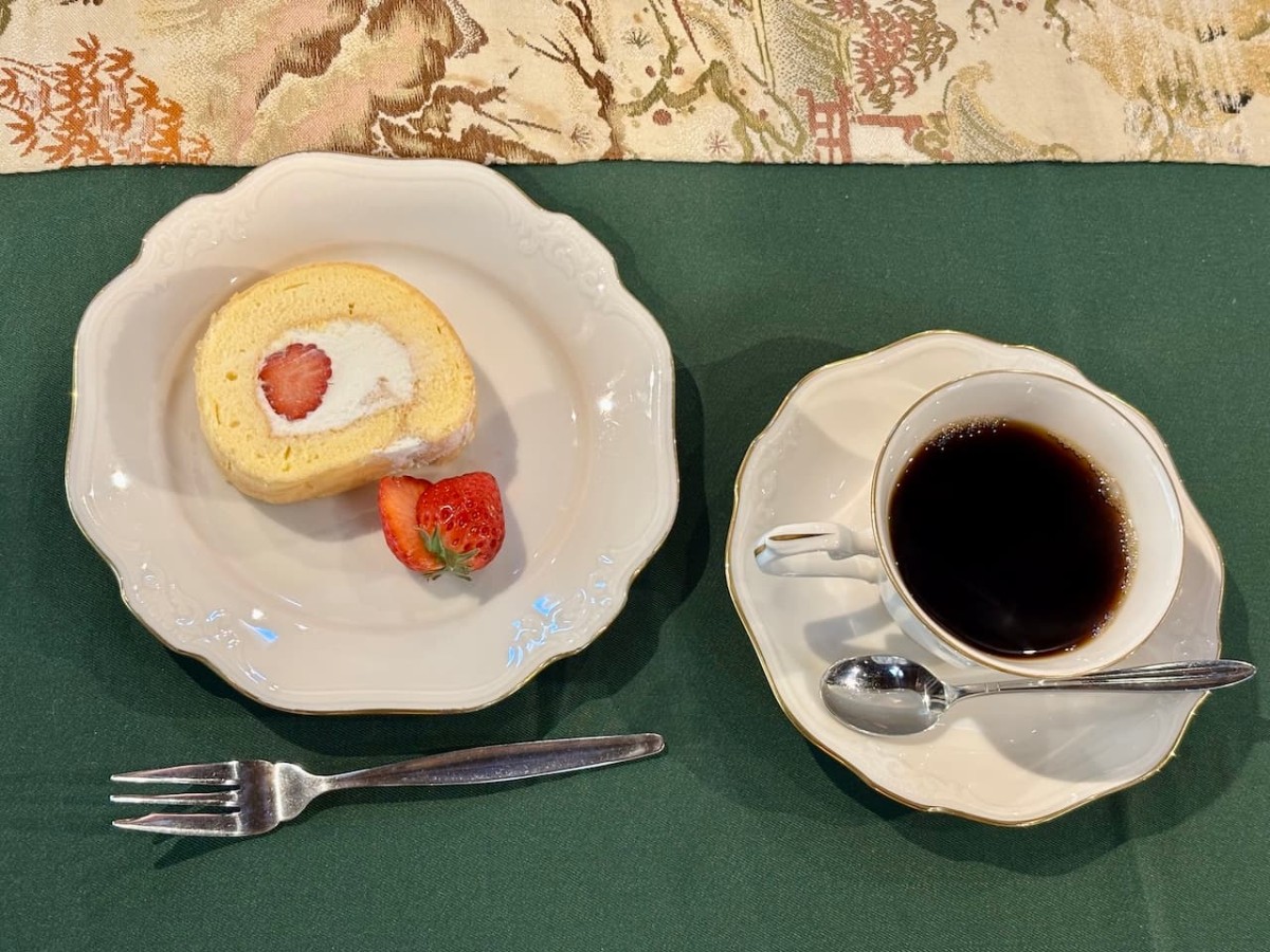 島根県出雲市の『おもひで屋』のカフェメニュー。